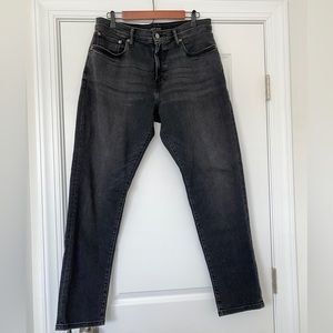 Lucky Brand 34 x 32 Dark Grey Skinny Jean